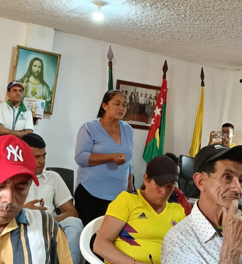 Encuentro con comunidades de  Charta