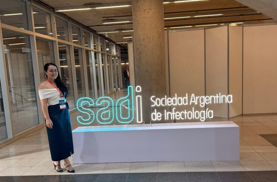 Heyda Núñez, residente de Medicina Interna UIS