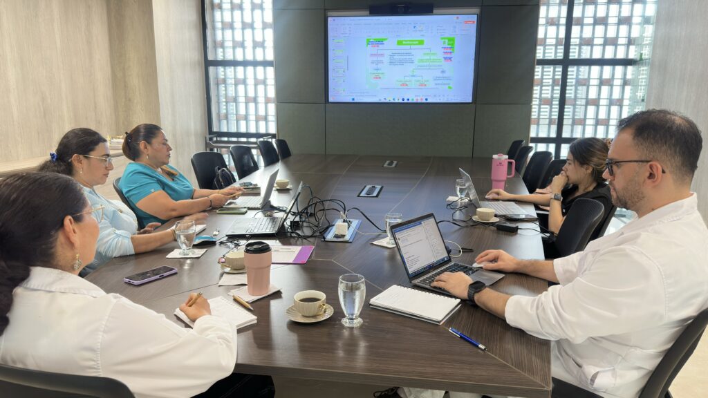 Reunión con la Secretaría de Salud Departamental