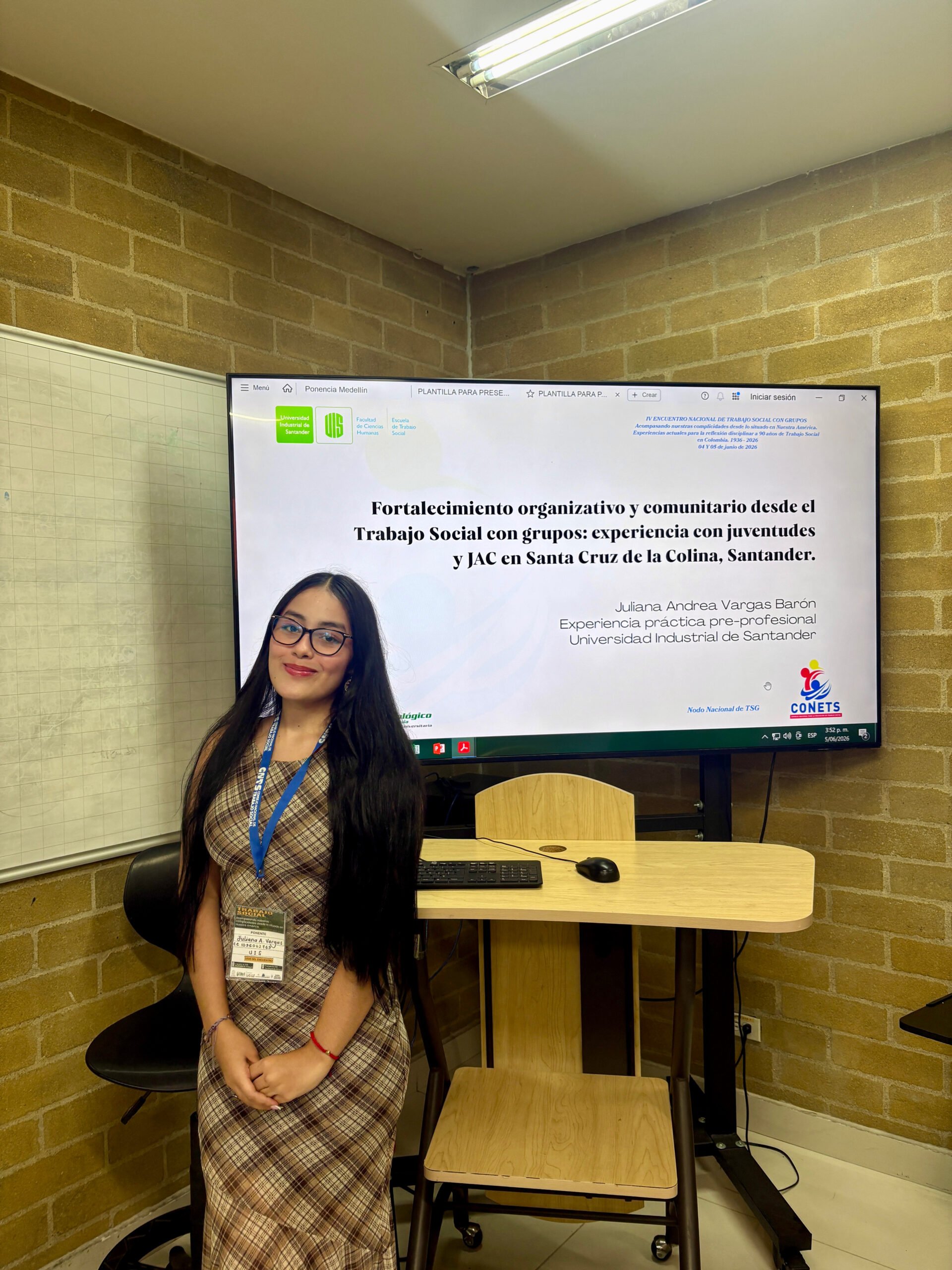 estudiante Juliana Andrea Vargas Barón