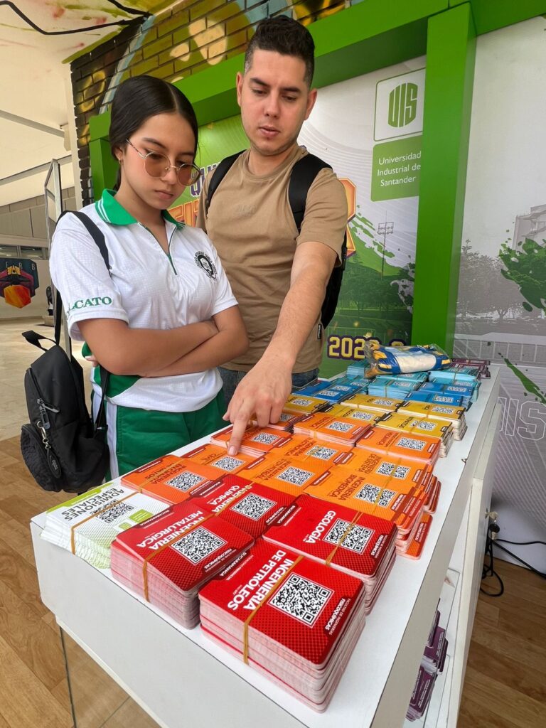 Estudiante de colegio en la UIS