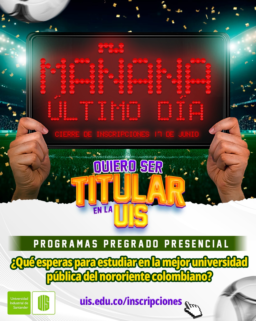 inscripciones UIS