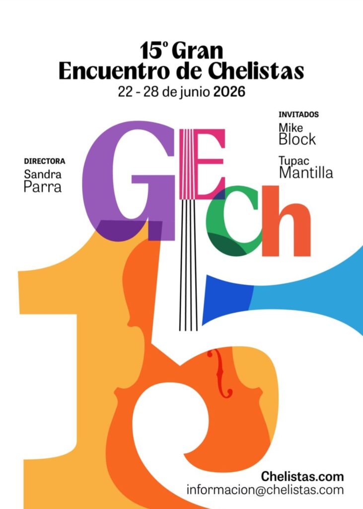 Flayer Ensamble de Violonchelos “Puntales”