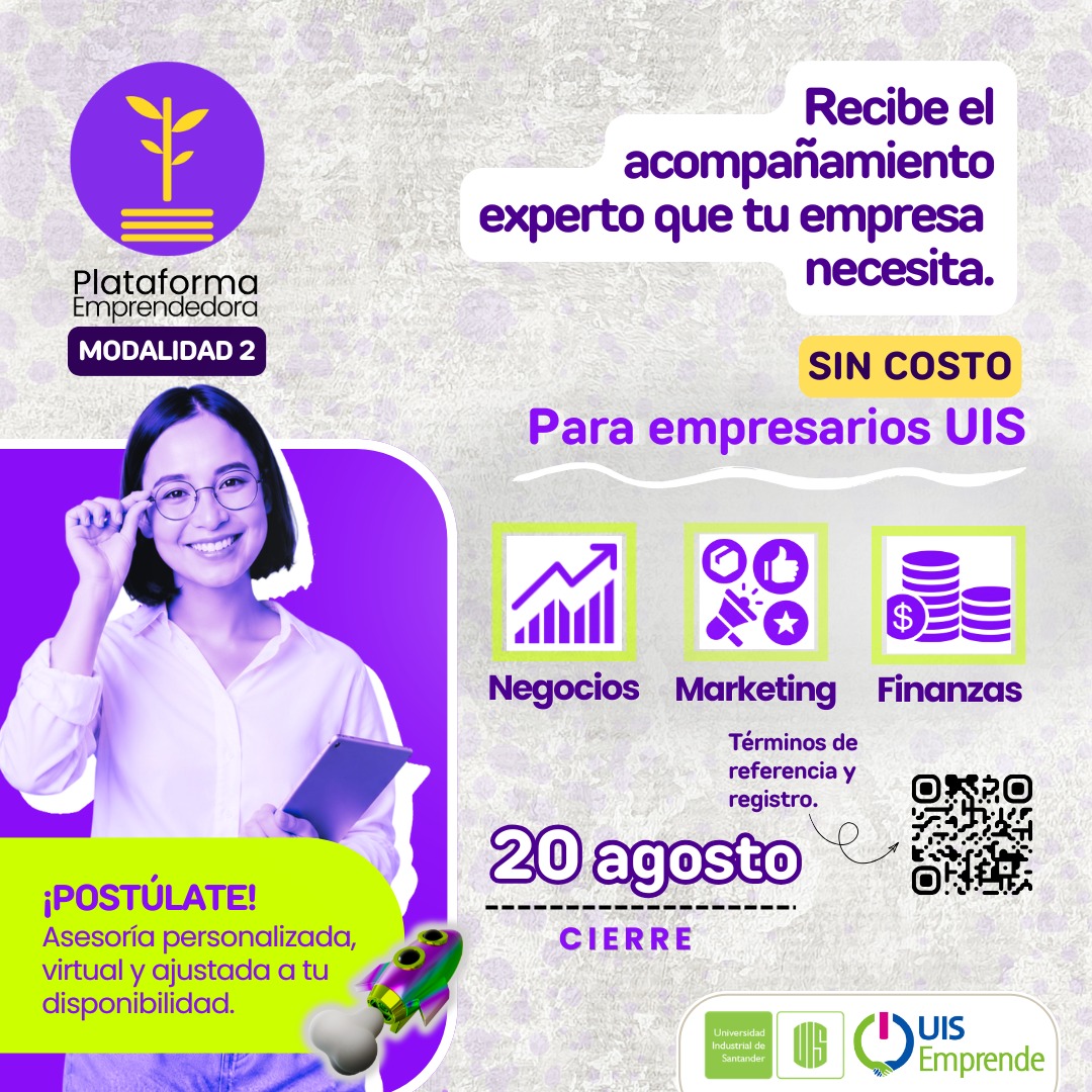 Plataforma emprendedora UIS Emprende