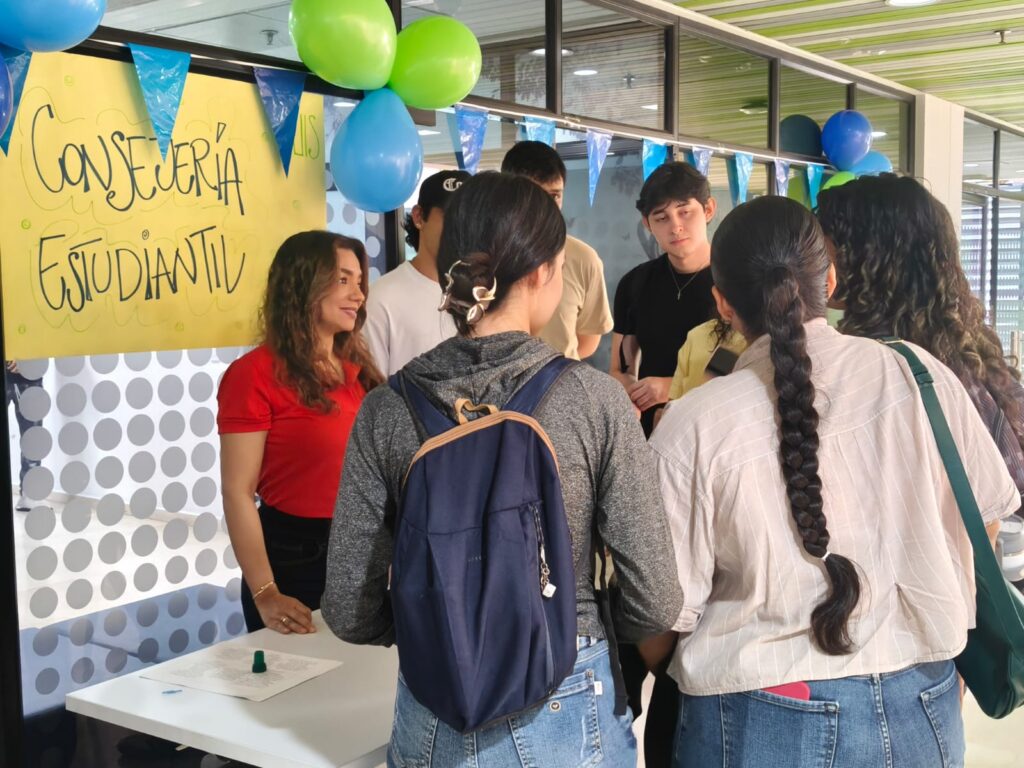 Stand sobre salud mental y consejeria estudiantil