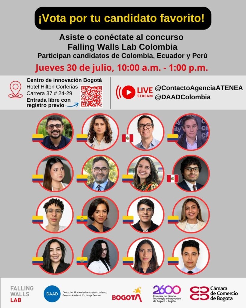 Información sobre el Falling Walls Lab Colombia 2026