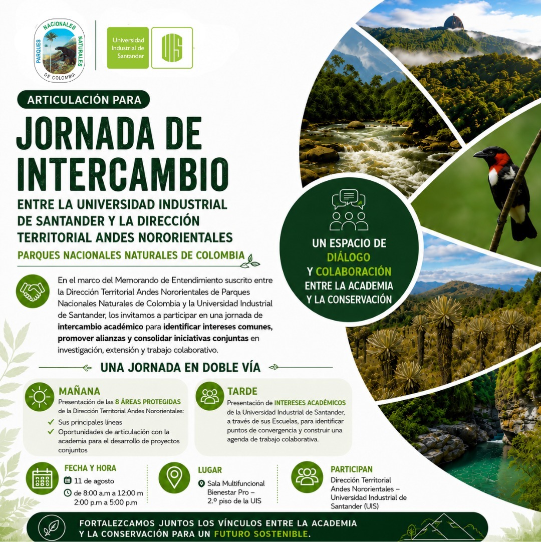 Jornada de intercambio UIS -Parques Nacionales