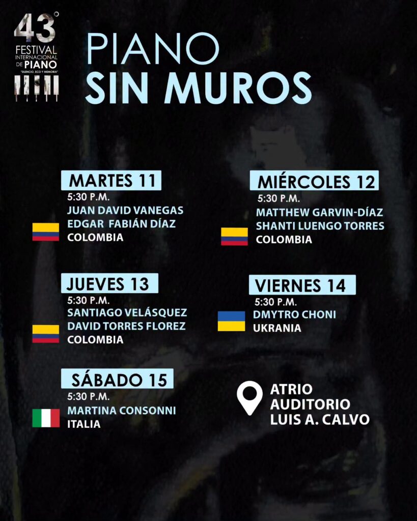 Flyer Piano sin muros