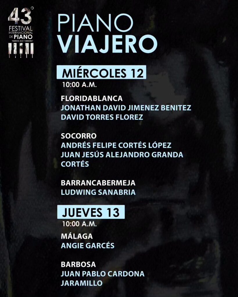 Flyer Piano viajero
