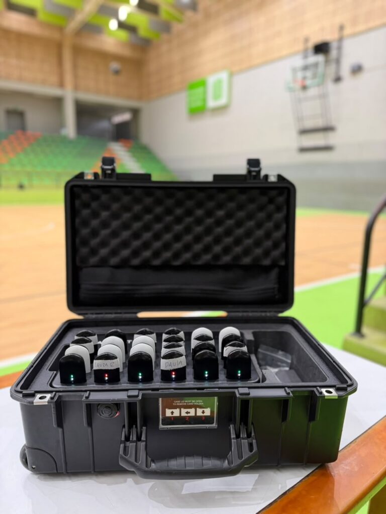 Catapult devices to optimize athletes’ sports performance.