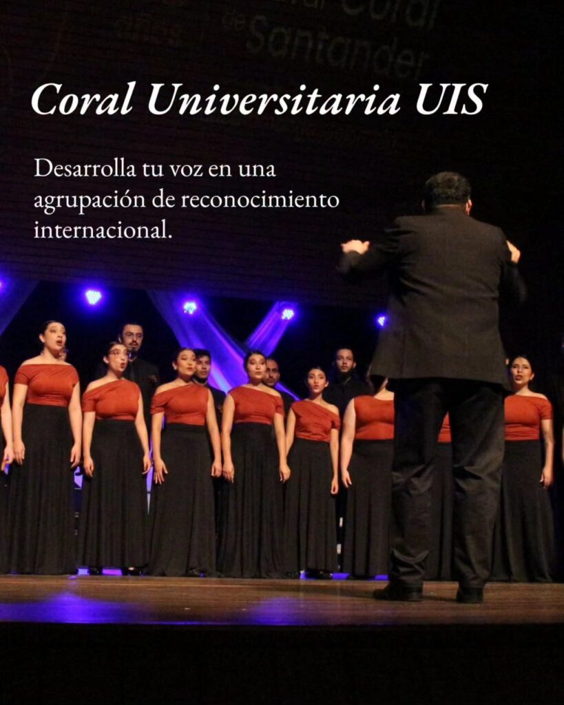 Integrantes de la Coral UIS