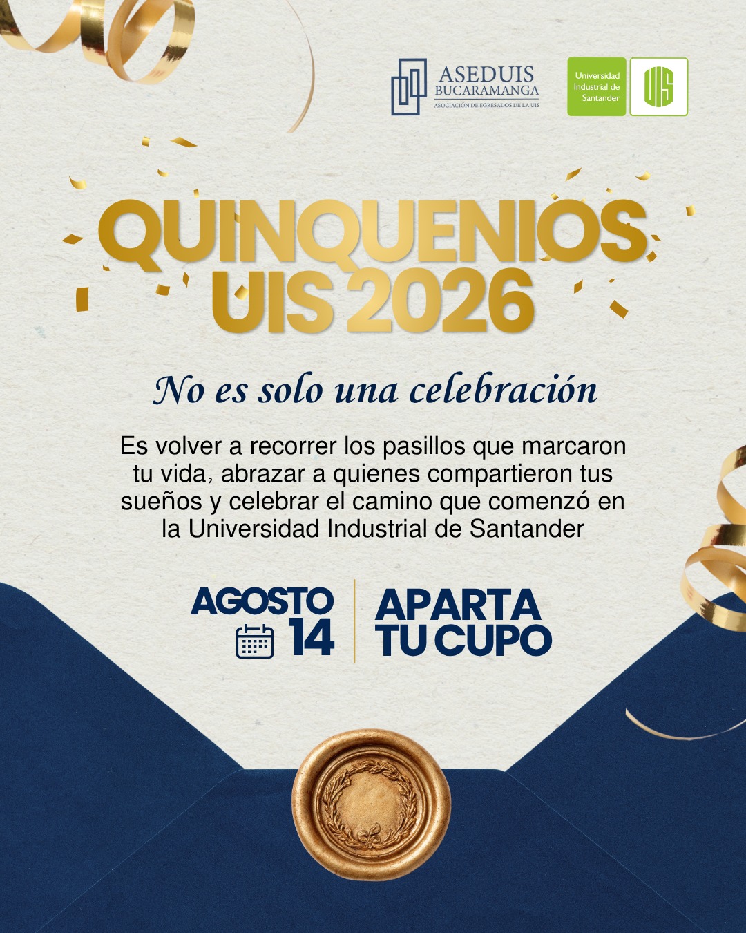Quinquenios UIS egresados