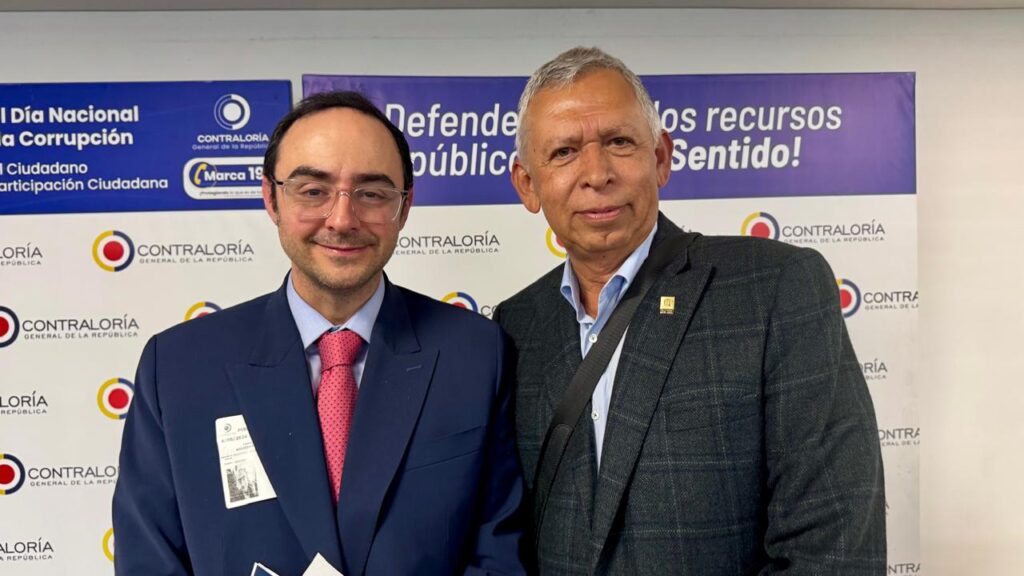 Hernán Porras Díaz, sostuvo una conversación con el viceministro de Educación Superior designado por el nuevo gobierno nacional, Camilo Noguera Pardo.