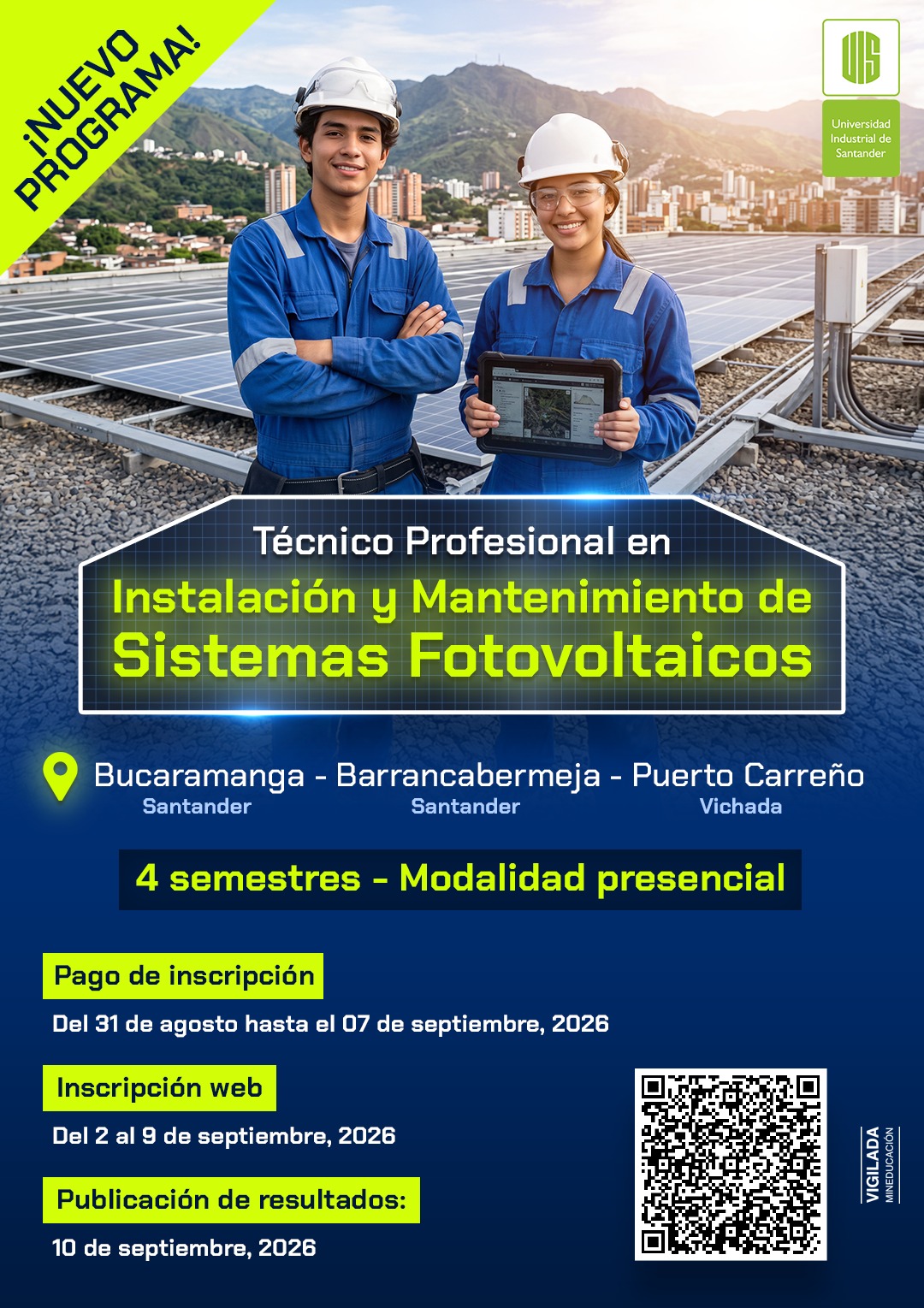 Técnico Profesional en Instalación y Mantenimiento de Sistemas Fotovoltaicos