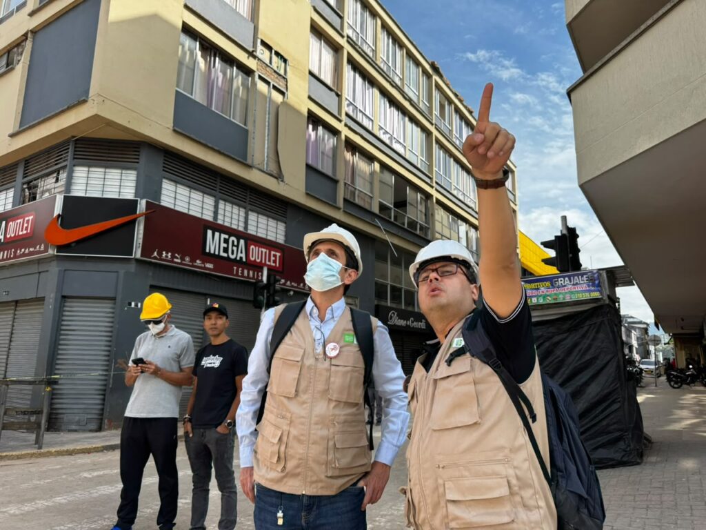 Ingenieros Orlando Arroyo y Álvaro Viviescas