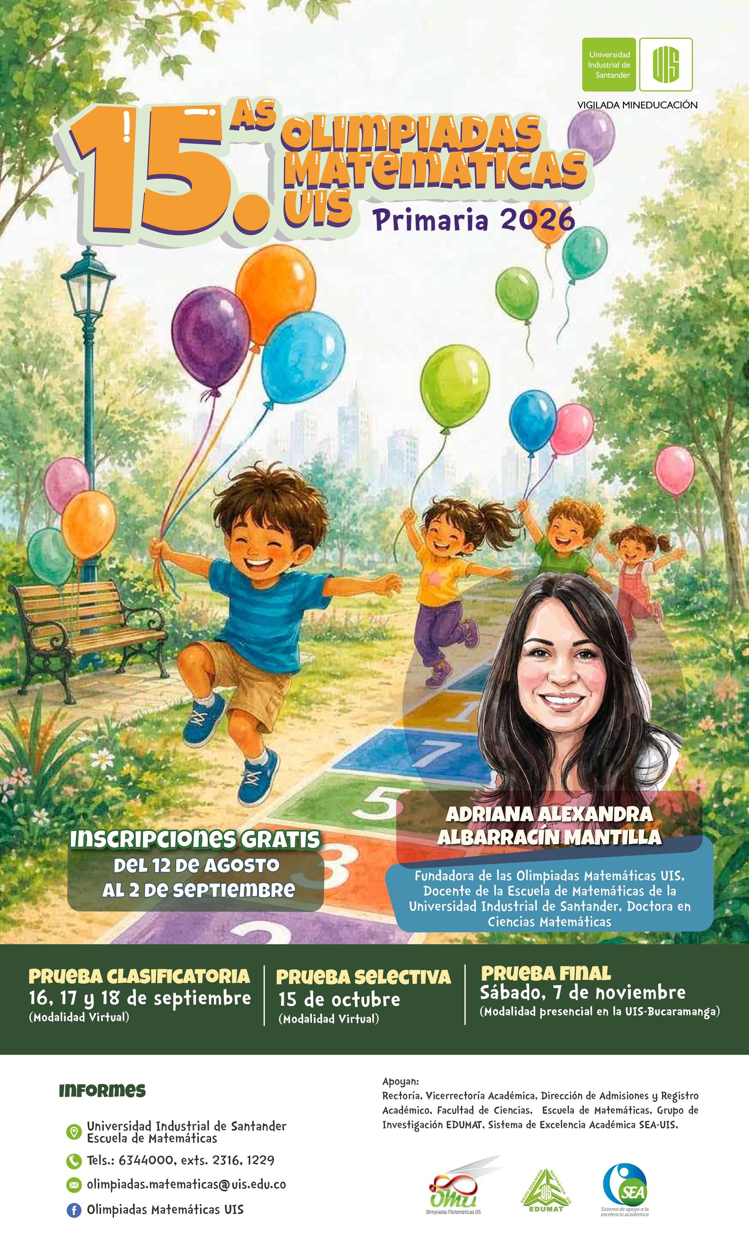 Olimpiadas matemáticas UIS