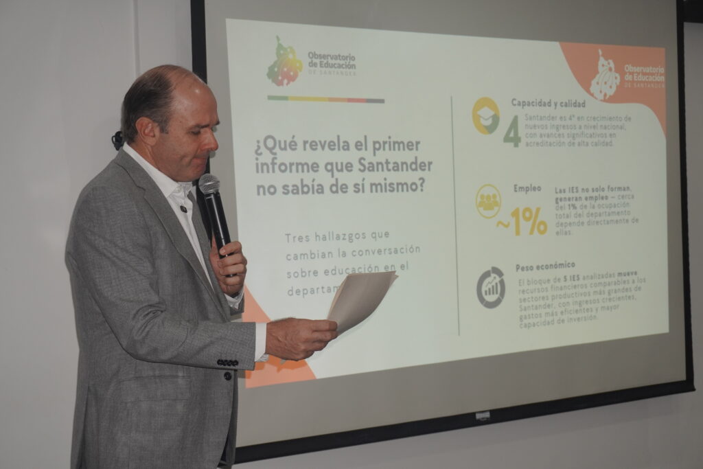 Rector de la UNAB Juan Camilo Montoya