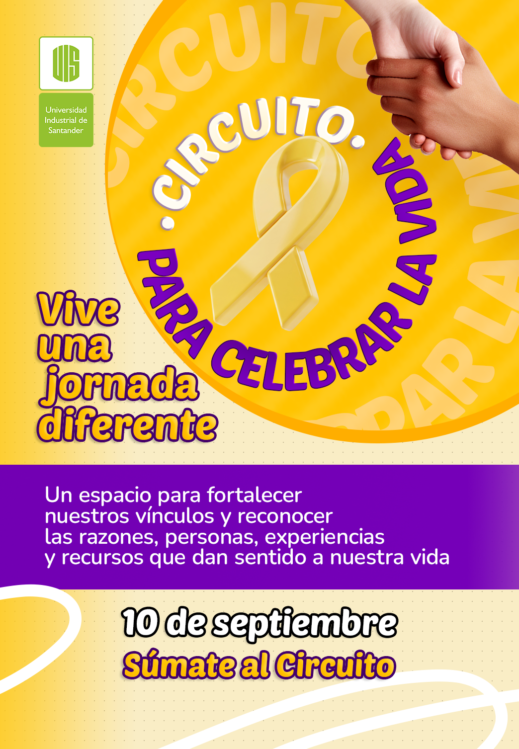 La UIS se une a la conmemoración del Día Mundial de la Prevención del Suicidio.