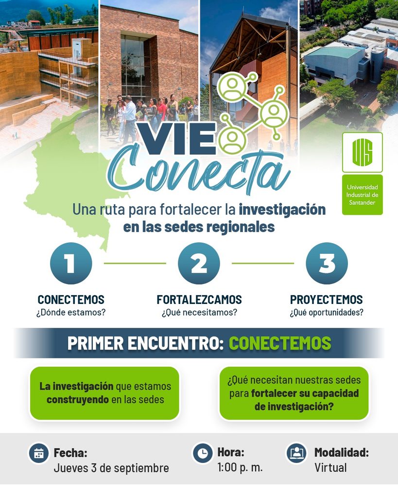 VIE Conecta Ruta para fortalecer investigación en sedes