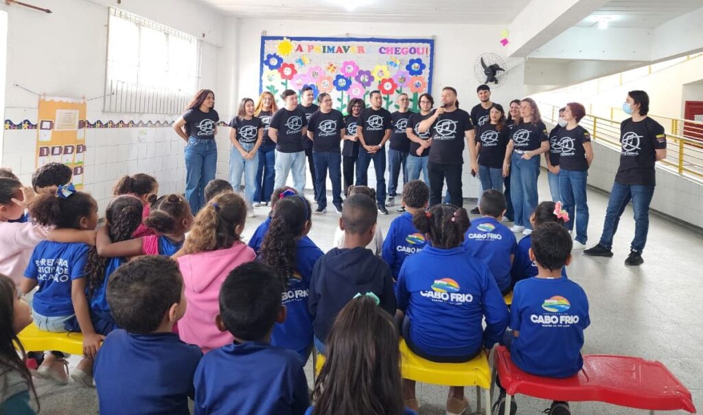 Coro Crescendo presentación Brasil 