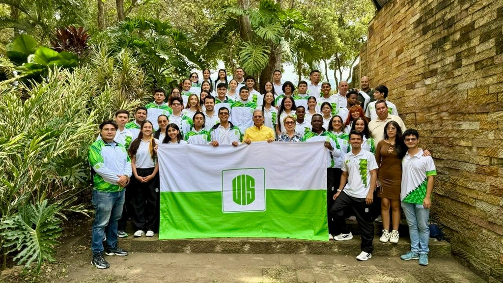 Grupo de estudiantes UIS que participarán en Juegos Ascún 2026