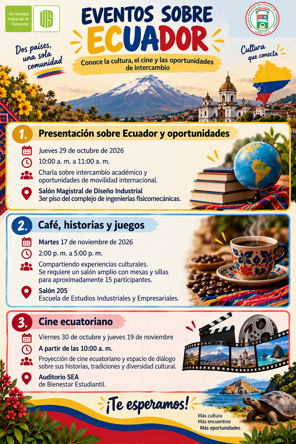 Ecuador en la UIS flayer