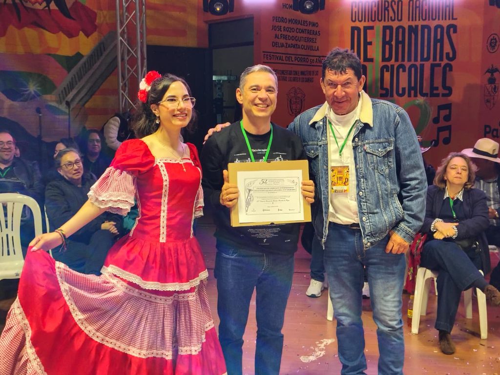 Banda Sinfónica UIS  ganadores en concurso en Paipa