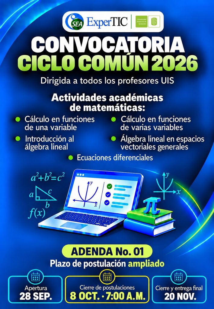 Convocatoria Expertic
