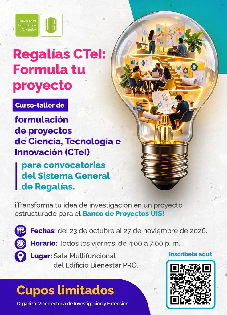 Curso Regalías CTeI Formula tu proyecto VIE