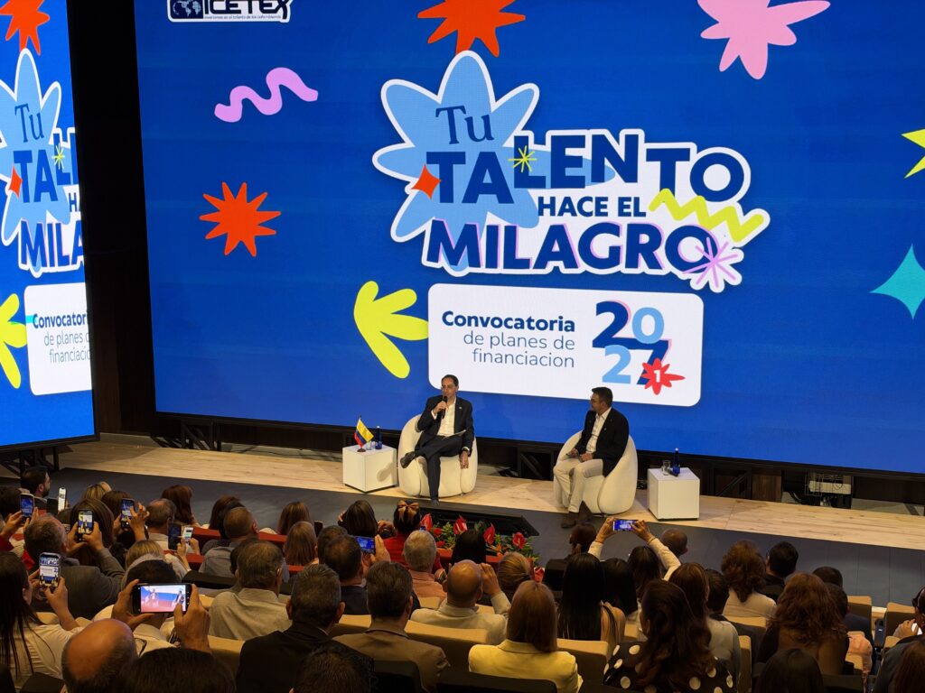 Lanzamiento de los créditos educativos del ICETEX "Tu Talento Hace el Milagro"