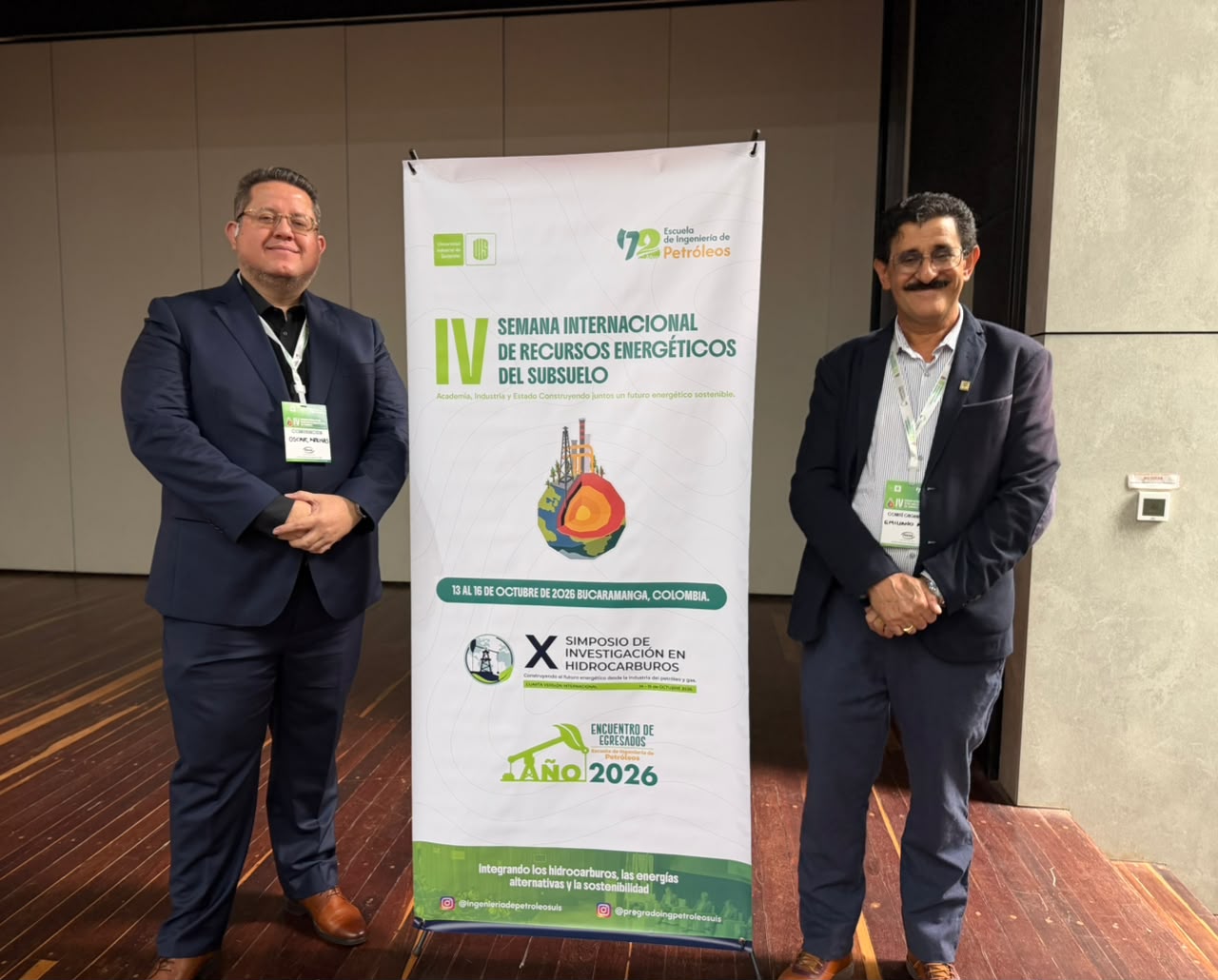 La Escuela de Ingeniería de Petróleos da apertura a la IV Semana de Recursos Energéticos del Subsuelo.