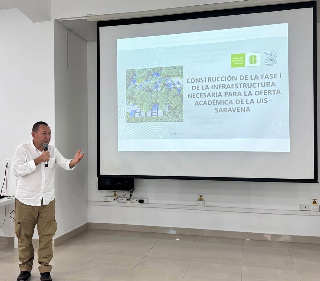 Jorge Villamizar, gestor UIS en Territorios