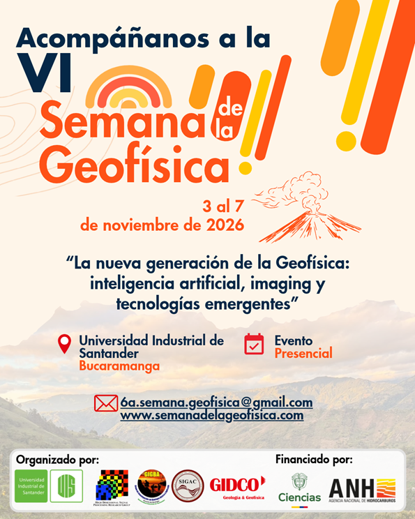 Flayer Semana Geofísica