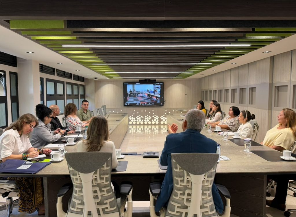 La Sala de Consejos de Rectoría fue el lugar que recibió los pares académicos del CNA.