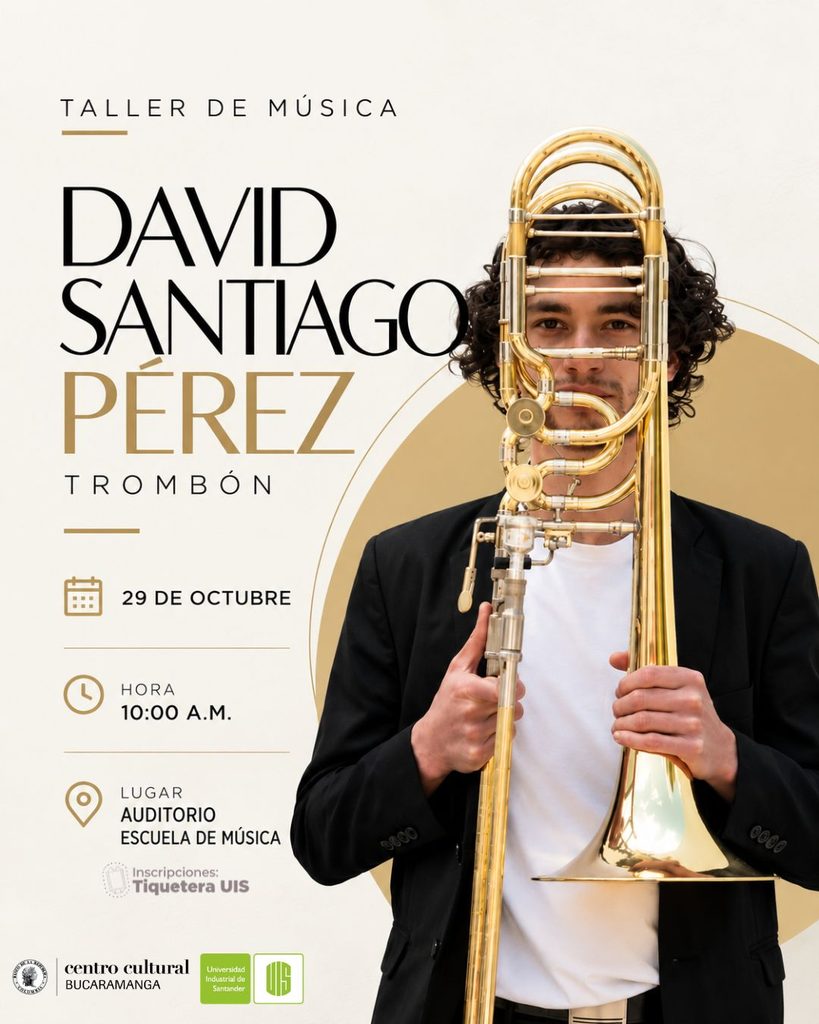 Imagen del taller de Trombón con David Santiago Pérez