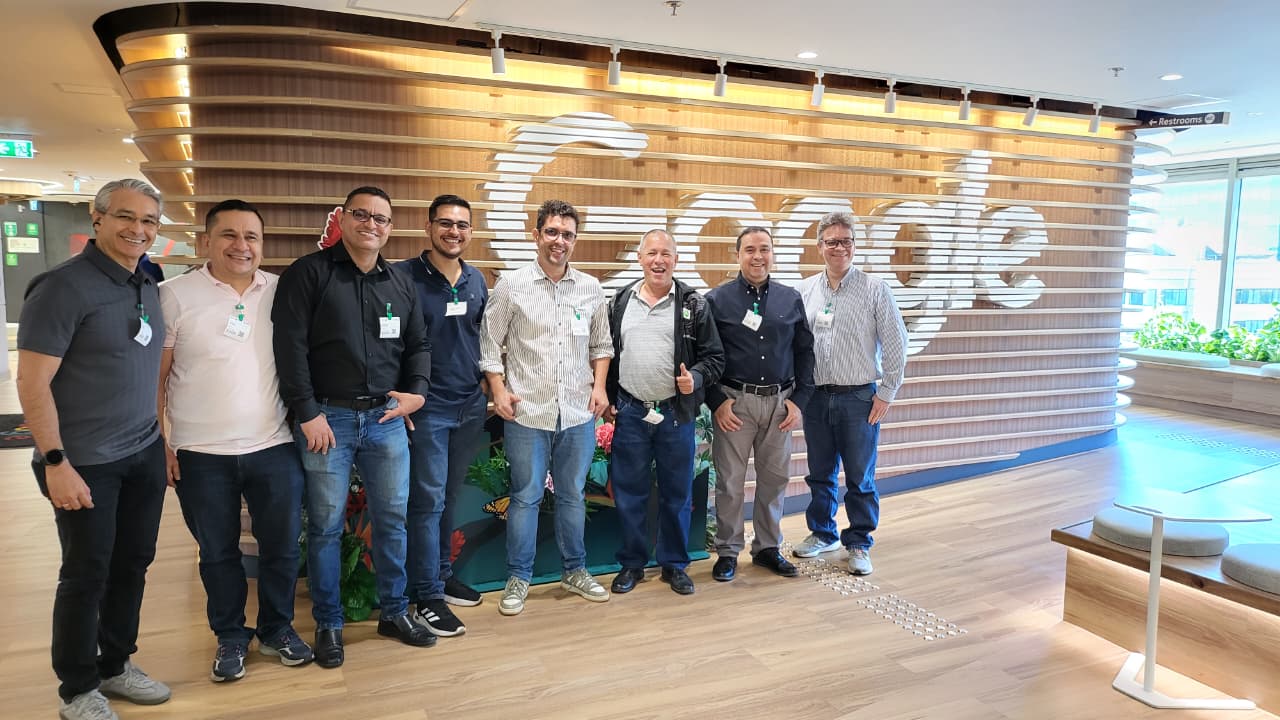 Delegación UIS visita Google Bogotá