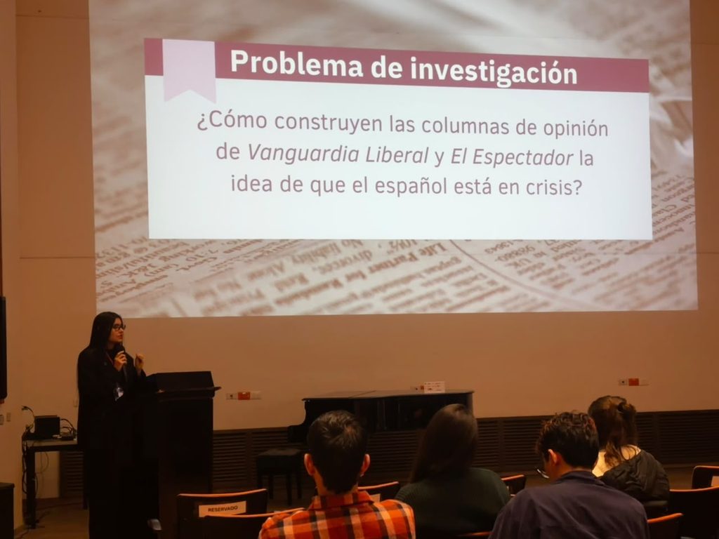 Wendy Michelle Suárez en Congreso Internacional de Lingüística y Literatura