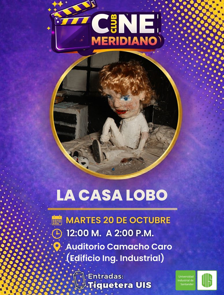 Imagen de promoción del club cine meridiano