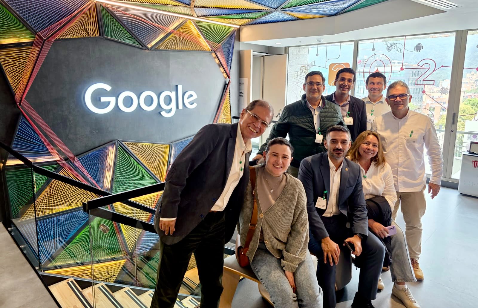 Funcionarios y directivos UIS en Google Bogotá