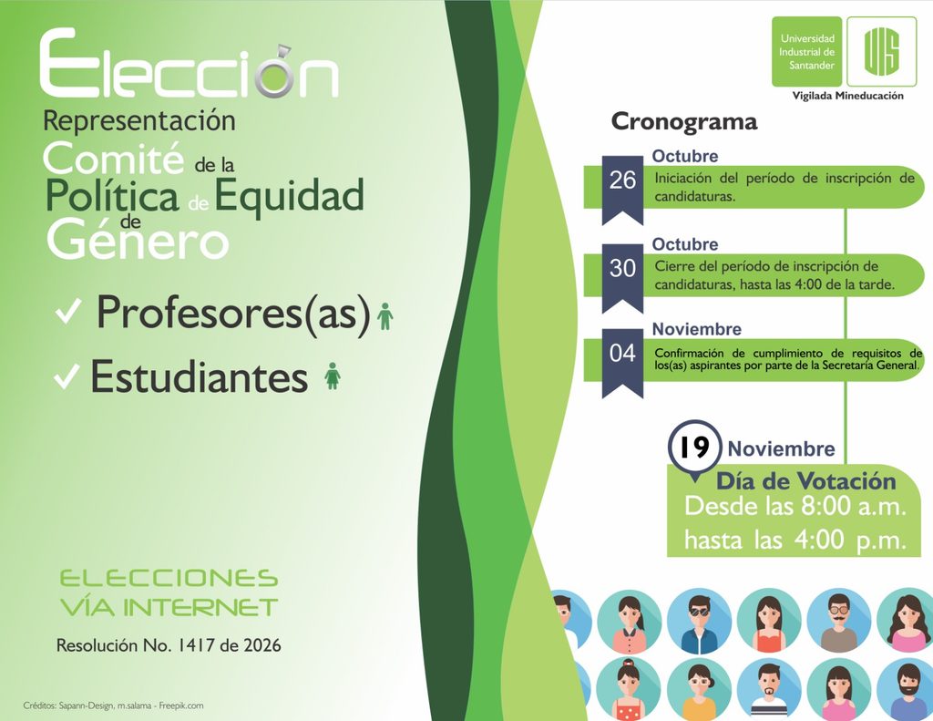 elegir representantes ante el Comité de la Política de Equidad de Género