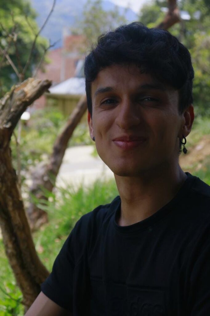 Estudiante de Artes Plásticas UIS Brayan Stick Triviño
